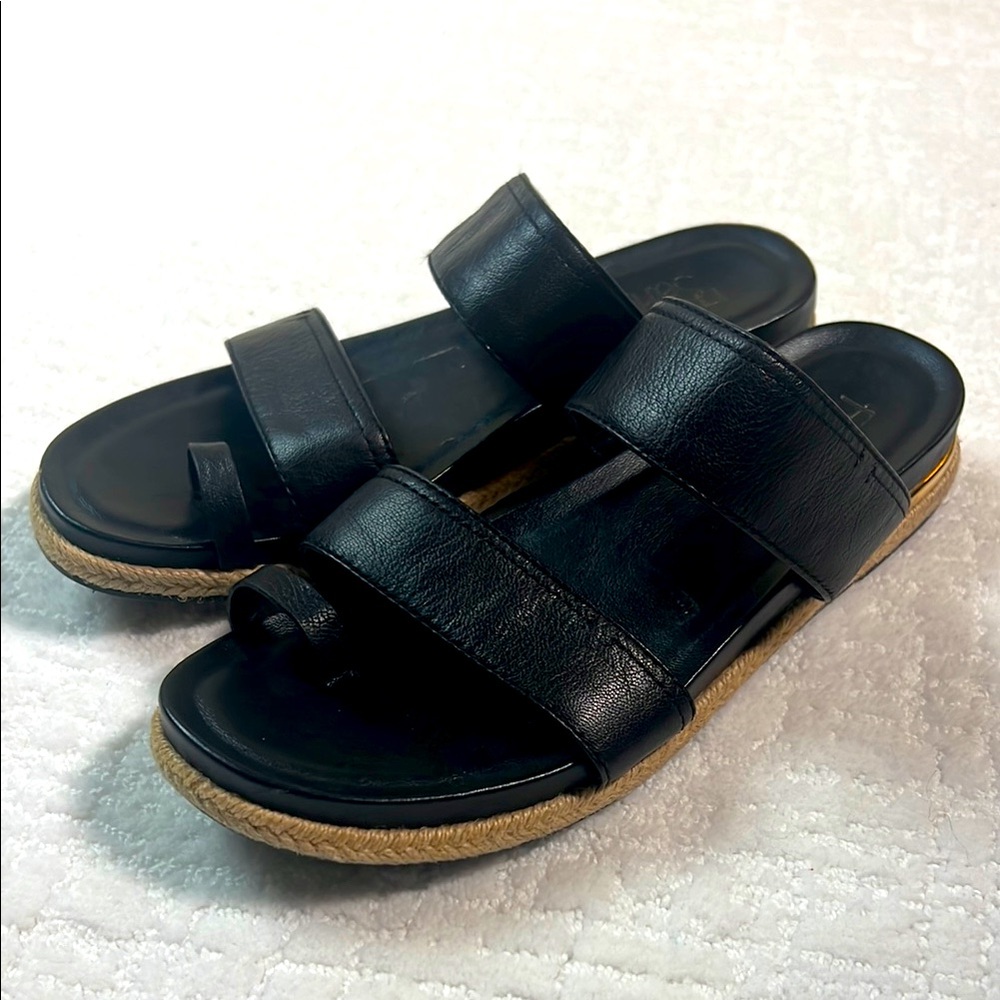 Franco Sarto Black Sandals
